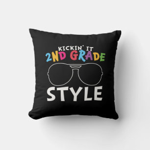 2nd Grade Teacher 2nd Grade Style Cushion