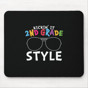 2nd Grade Teacher 2nd Grade Style Mouse Mat