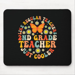 2nd Grade Teacher Like A Normal Teacher But Much C Mouse Mat