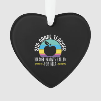 2nd Grade Teacher Shirts I Love My Second Graders Ornament