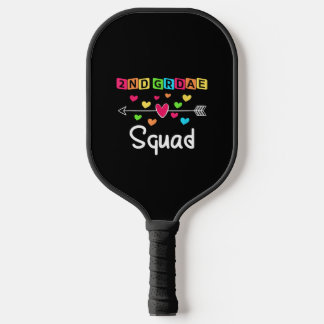 2nd grade Teacher Shirts School Team Second Grade Pickleball Paddle