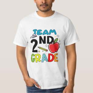2nd Grade Team 2nd Grade Squad Teacher Gifts T-Shirt