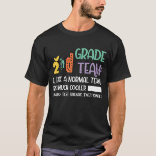 2nd Grade Team Definition Cute Teacher Back To Sch T-Shirt