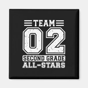 2nd Grade Team Second Grade Back To School Magnet