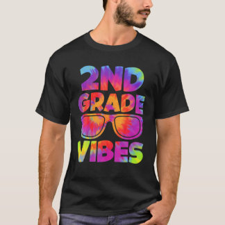 2Nd Grade Tie Dye Teachers Students Back To School T-Shirt