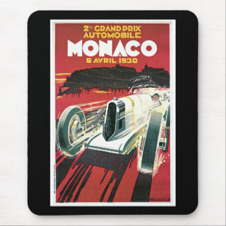 2nd Grand Prix de Monaco Mouse Mat