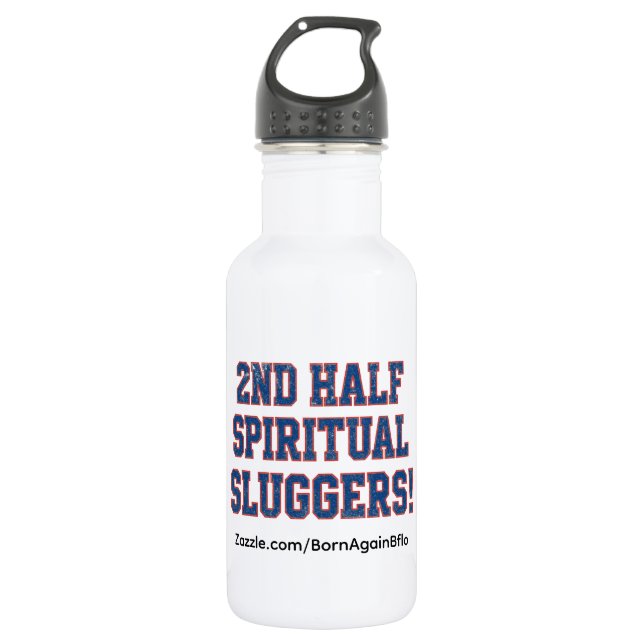 2ND HALF SPIRITUAL SLUGGERS 532 ML WATER BOTTLE (Front)