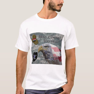 2nd Infantry Div Iraq Combat Veteran T-Shirt