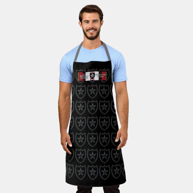 2nd Infantry Division Afghanistan Veteran  Apron (Worn)