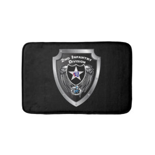 2nd Infantry Division Bath Mat
