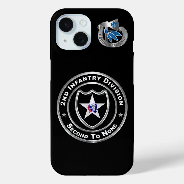 2nd Infantry Division  Case-Mate iPhone Case (Back)