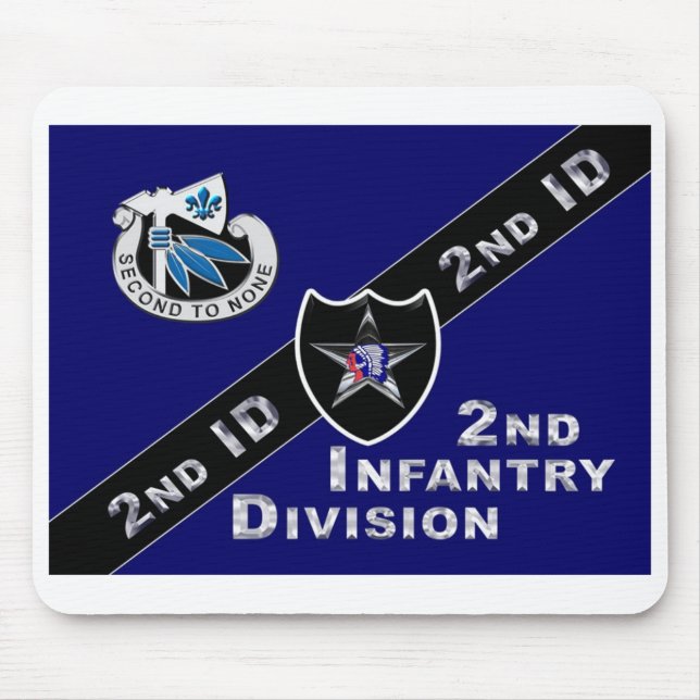 2nd Infantry Division Gift Mouse Pad (Front)