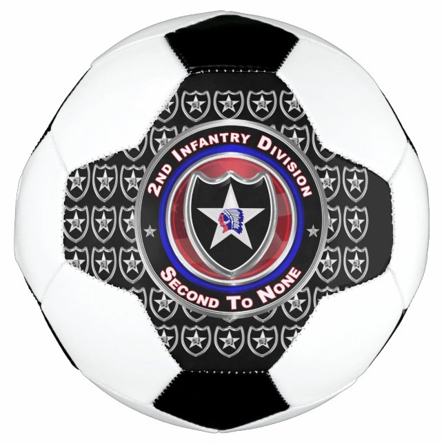 2nd Infantry Division “Indianhead Division” Football (Front)