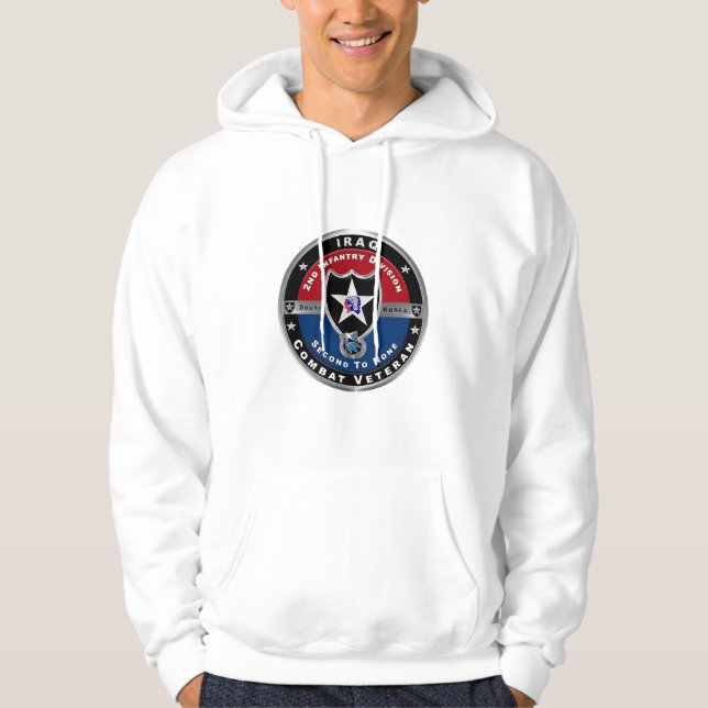 2nd Infantry Division IRAQ Veteran Hoodie (Front)