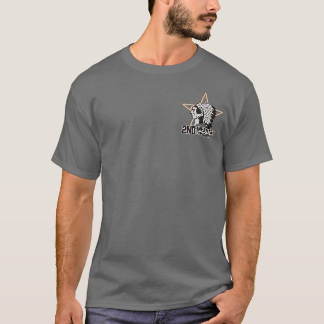 2nd Infantry Division South Korea T-Shirt (Front)