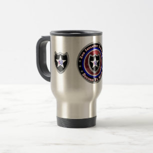 2nd Infantry Division Travel Mug