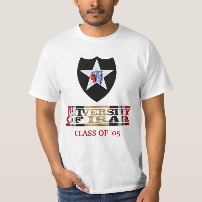 2nd Infantry Division University of Iraq Shirt (Front)