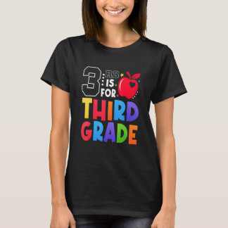 2nd Is For Second Grade Teacher First Day Of Schoo T-Shirt
