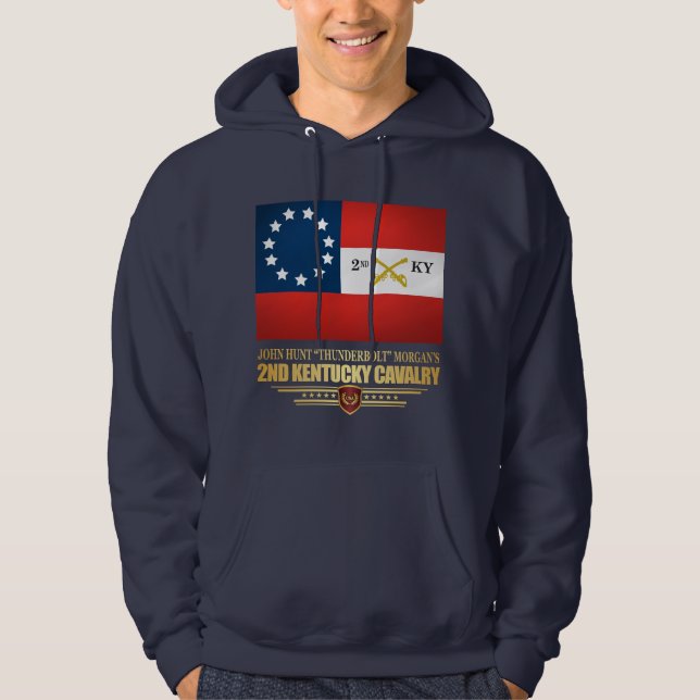 2nd Kentucky Cavalry CSA Hoodie (Front)