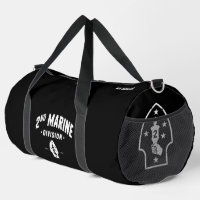 2nd Marine Division Silent Second Distressed Black