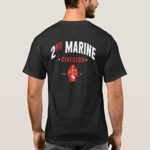 2nd Marine Division "The Silent Second" Custom T-Shirt