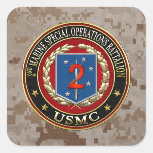 2nd MSOB [3D] Square Sticker