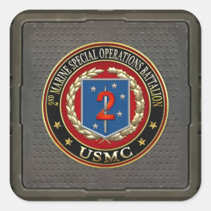 2nd MSOB [3D] Square Sticker