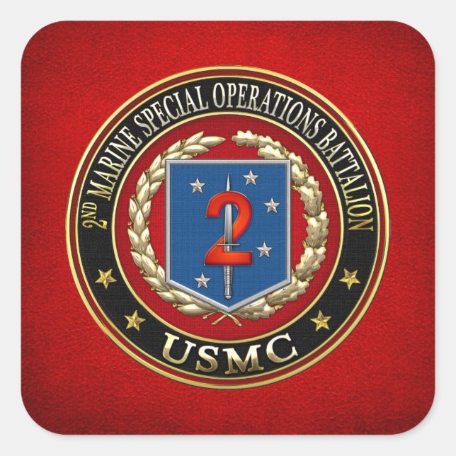 2nd MSOB [3D] Square Sticker (Front)