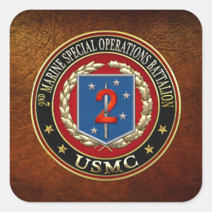 2nd MSOB [3D] Square Sticker