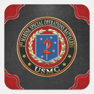 2nd MSOB [3D] Square Sticker