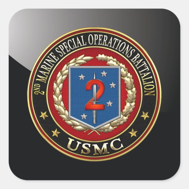 2nd MSOB [3D] Square Sticker (Front)