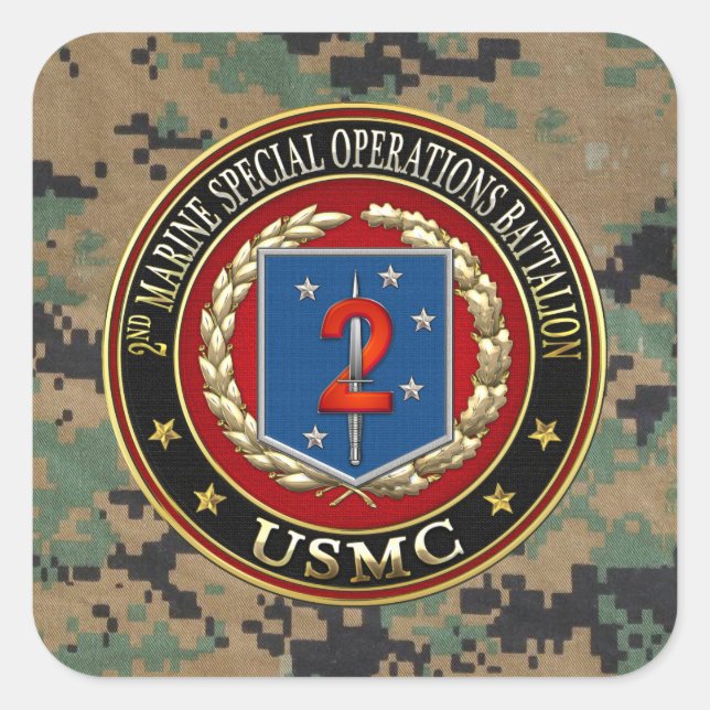 2nd MSOB [3D] Square Sticker (Front)