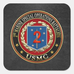 2nd MSOB [3D] Square Sticker