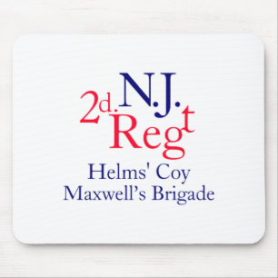 2nd New Jersey Regiment  Mouse Mat
