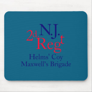 2nd New Jersey Regiment  Mouse Mat