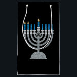 2nd Night of Hanukkah Glitter Small Gift Bag<br><div class="desc">Hanukkah 2022 will begin in the evening of Sunday 18 December and ends in the evening of Monday 26 December</div>