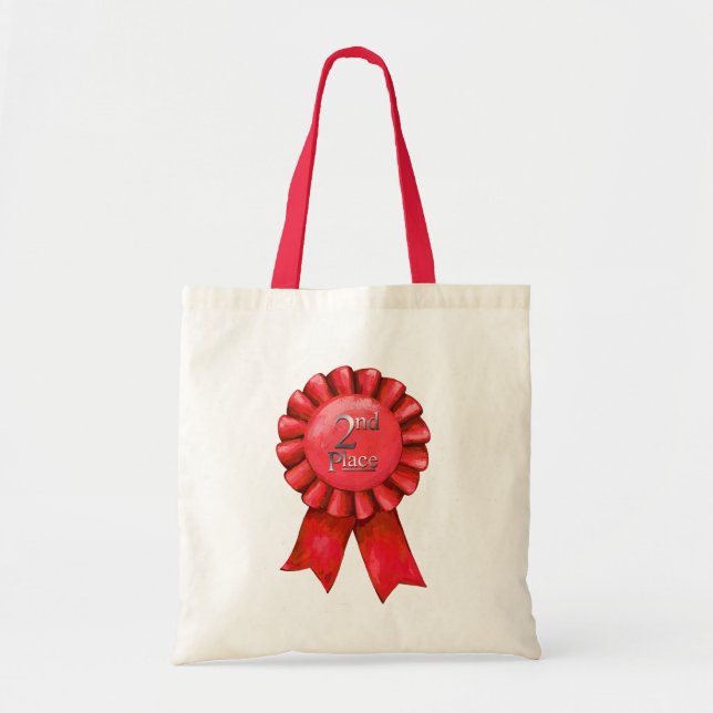 2nd Place Ribbon Shopping Bag (Front)
