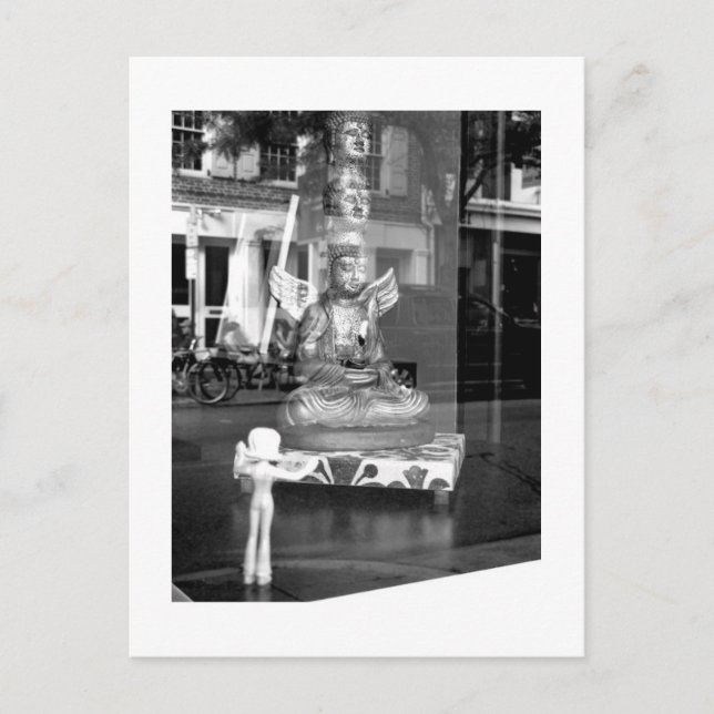 2nd Street Buddha, Philadelphia. Postcard (Front)