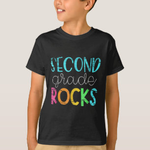 2nd Teacher Team - Second Grade Rocks T-Shirt