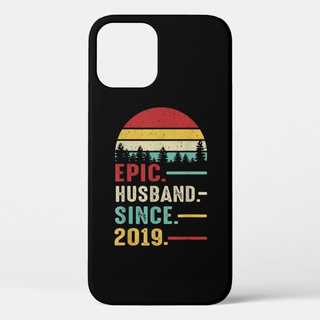 2nd Wedding Anniversary Gift for Him Epic Husband Case-Mate iPhone Case (Back)