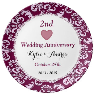  2nd  Wedding  Anniversary  Gifts  Zazzle co uk 