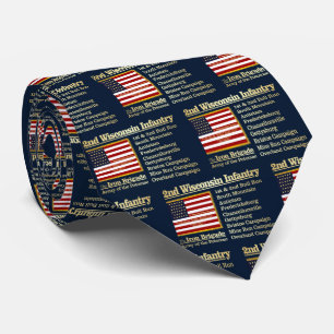 2nd Wisconsin Infantry (BH) Tie