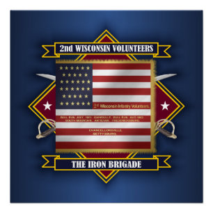 2nd Wisconsin Volunteer Infantry Poster