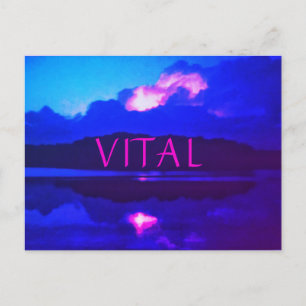 2New VITAL Heat Lightning Postcard