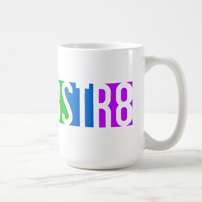 2QTE2BSTR8 mug - choose style & colour (Right)