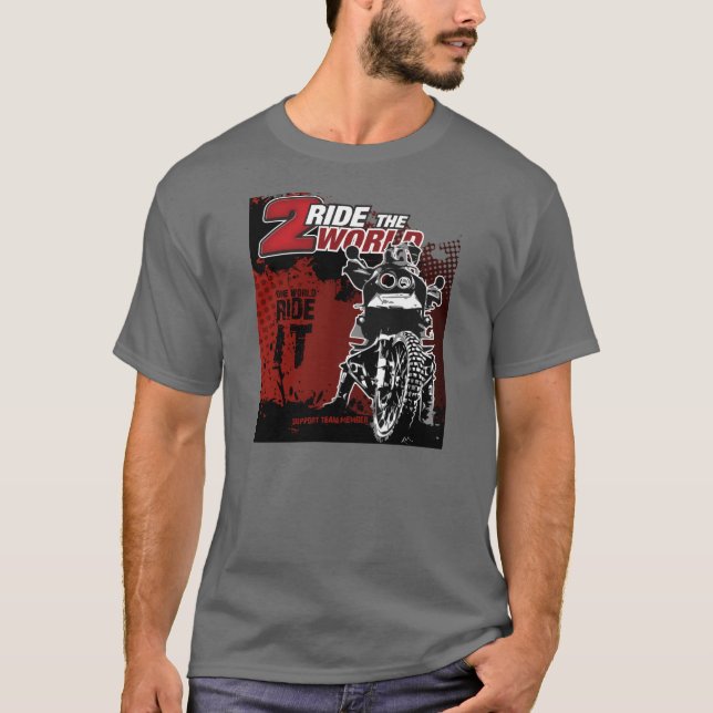 2RTW Support Crew T-shirt (Front)