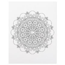 2spooky Halloween Skeleton Mandala Colouring Page