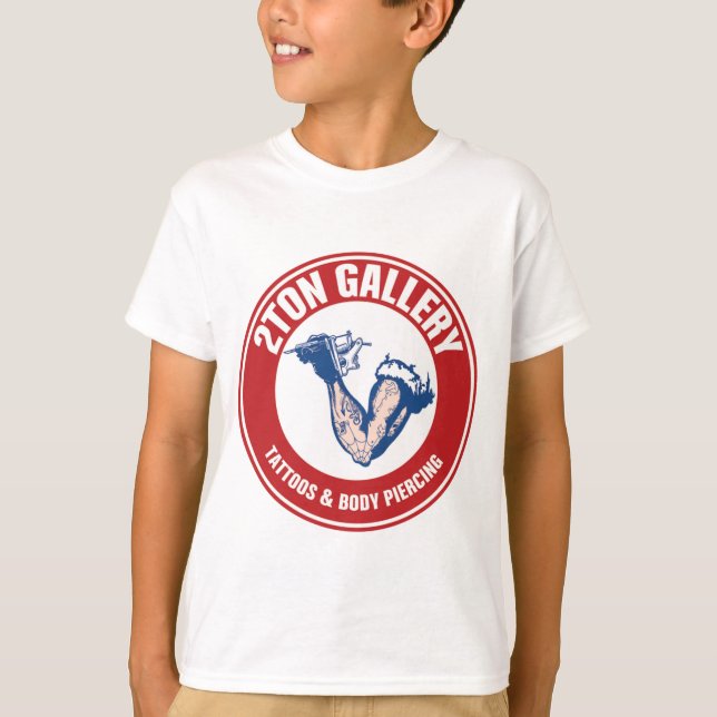 2Ton Tattoo logo T-Shirt (Front)