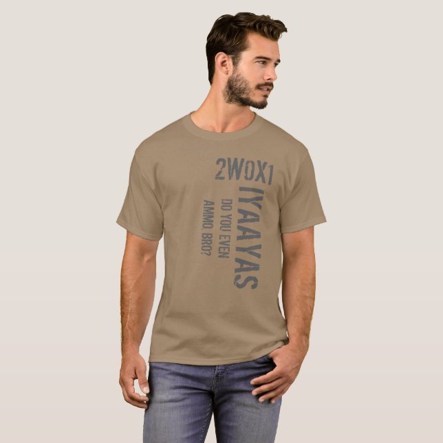 2W0X1 IYAAYAS T-Shirt (Front Full)