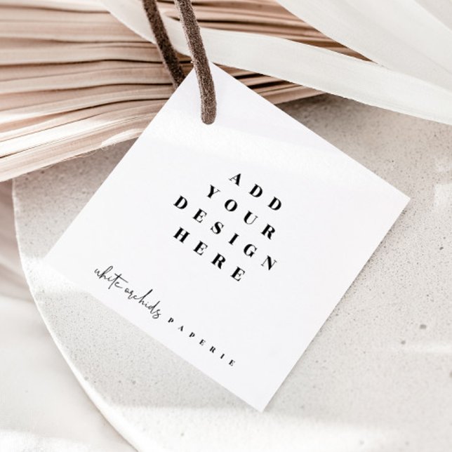 2x2" Square Tags Printing (Creator Uploaded)